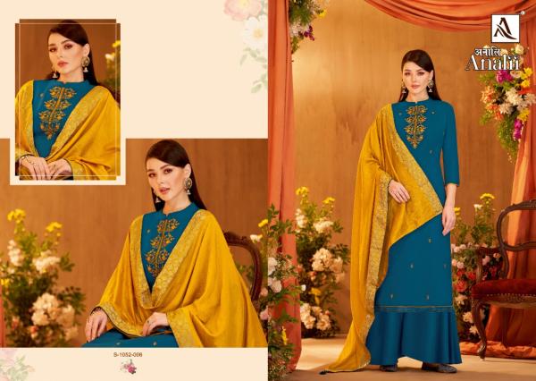 Alok Analii Zam Cotton Designer Dress Material